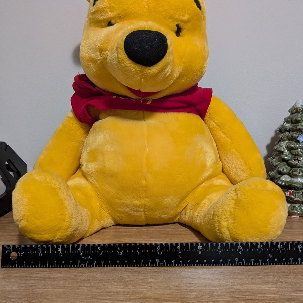 Winnie The Pooh Large Plush 90s Stuffed Bear Kids Toys Baby Boy Girl Cute Fluffy - Picture 7 of 13